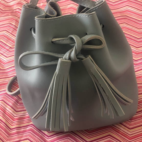 BABY BLUE BUCKET BAG LOCK 18 main image 1